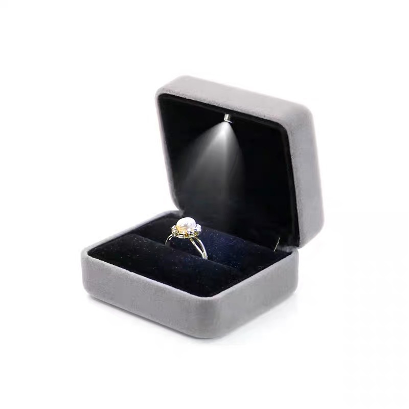 velvet jewelry box